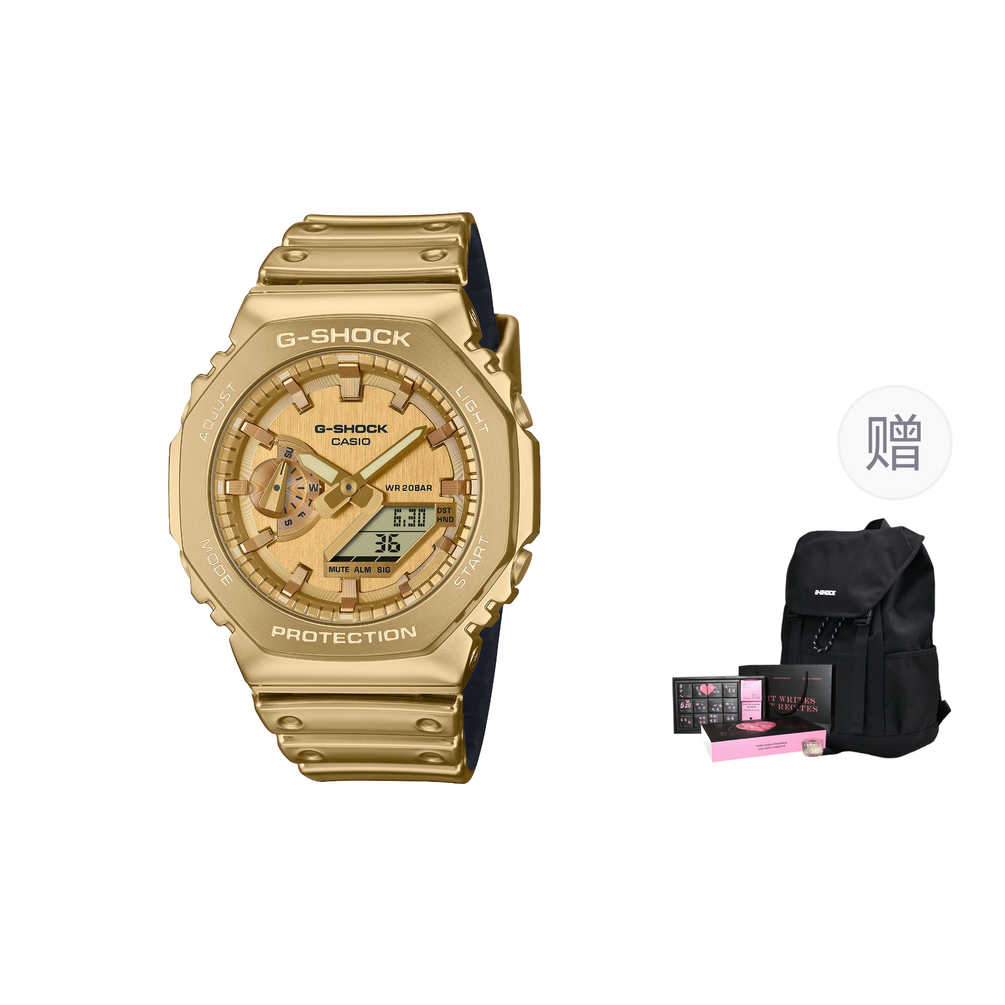 G STEEL Collection часы с октагональным кварцевым механизмом и ремешком из смолы унисекс золотой циферблат CASIO, золотой GM-2100YMG-9A9PR
G STEEL Collection часы с октагональным кварцевым механизмом и ремешком из смолы унисекс золотой циферблат CASIO, золотой GM-2100YMG-9A9PR