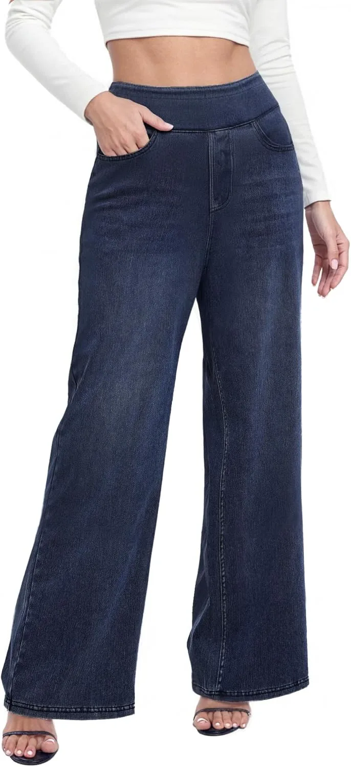 Женские джинсы Wide Leg с эластичной талией и эффектом контроля живота TONIRY
Женские джинсы Wide Leg с эластичной талией и эффектом контроля живота TONIRY