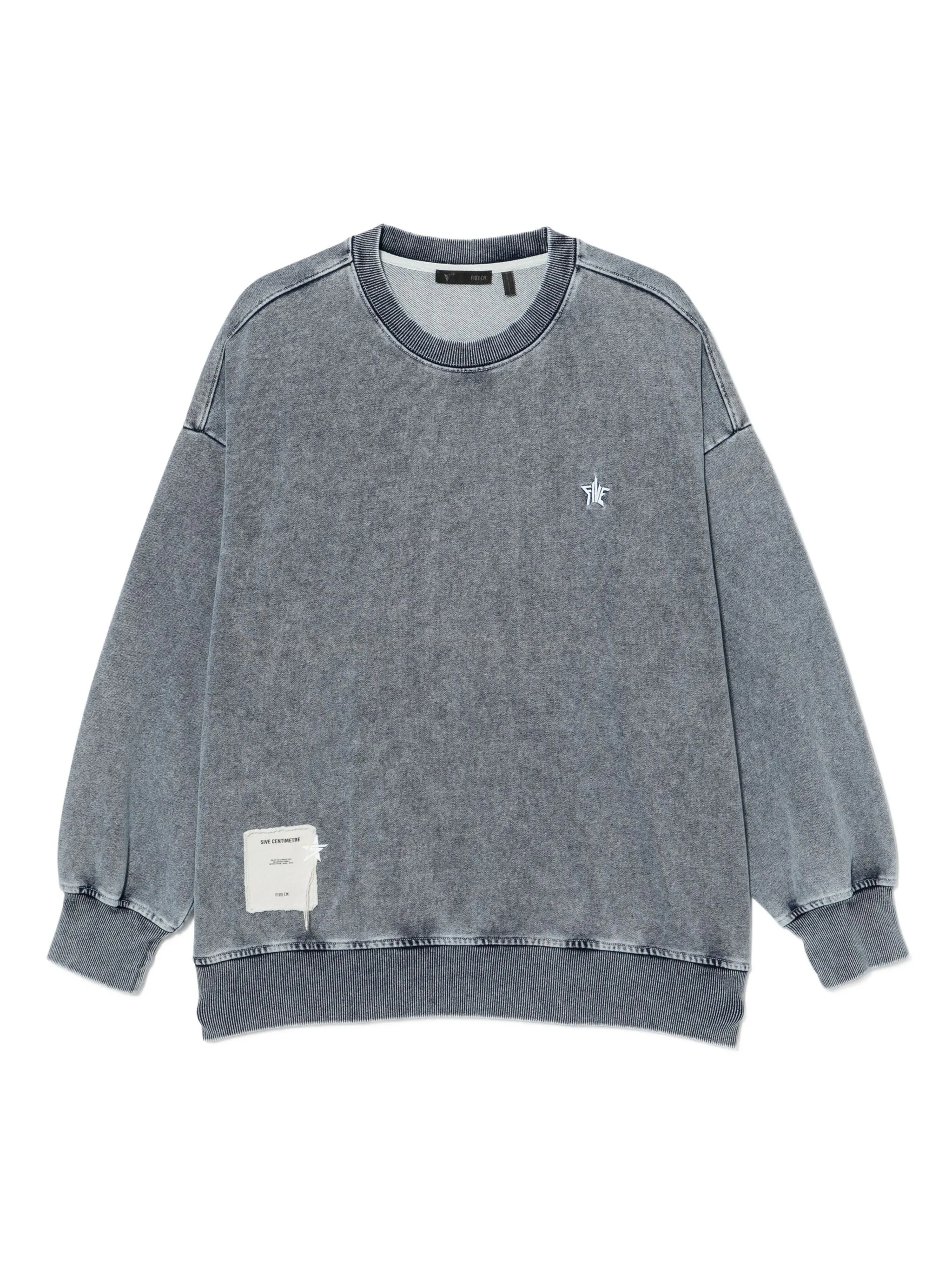 Толстовка с вышитым логотипом Five Cm, синий
Толстовка с вышитым логотипом Five Cm, синий