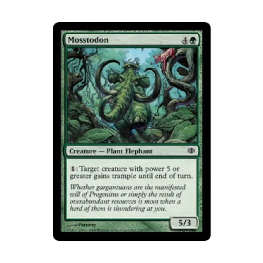 CCG Мосстодон (С), MTG - Shards of Alara
CCG Мосстодон (С), MTG - Shards of Alara