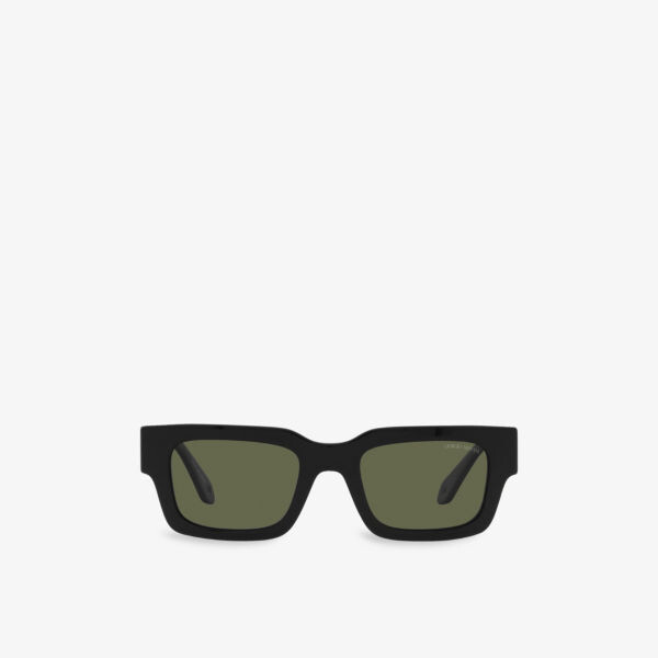 Солнцезащитные очки AR8184U в прямоугольной оправе из ацетата ацетата Giorgio Armani, черный
Солнцезащитные очки AR8184U в прямоугольной оправе из ацетата ацетата Giorgio Armani, черный