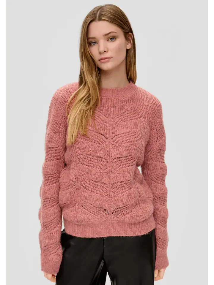 Пуловер QS, розовый
Пуловер QS, розовый
