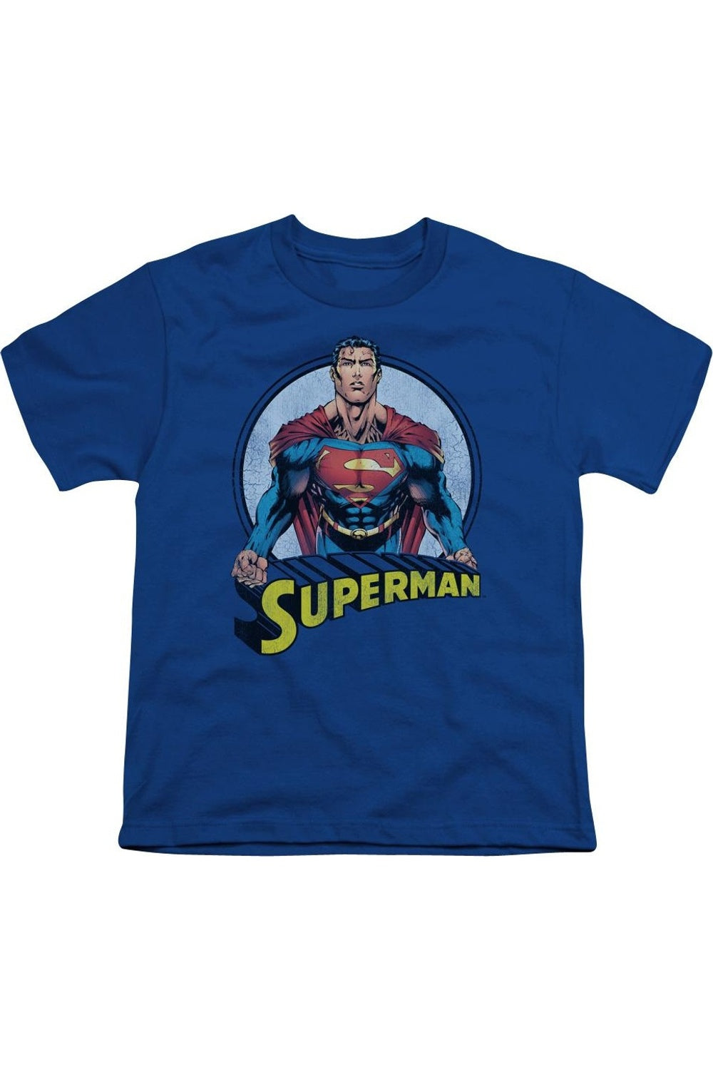 Футболка с коротким рукавом для детей "Superman: снова в небе" Gildan, синий 
Футболка с коротким рукавом для детей "Superman: снова в небе" Gildan, синий