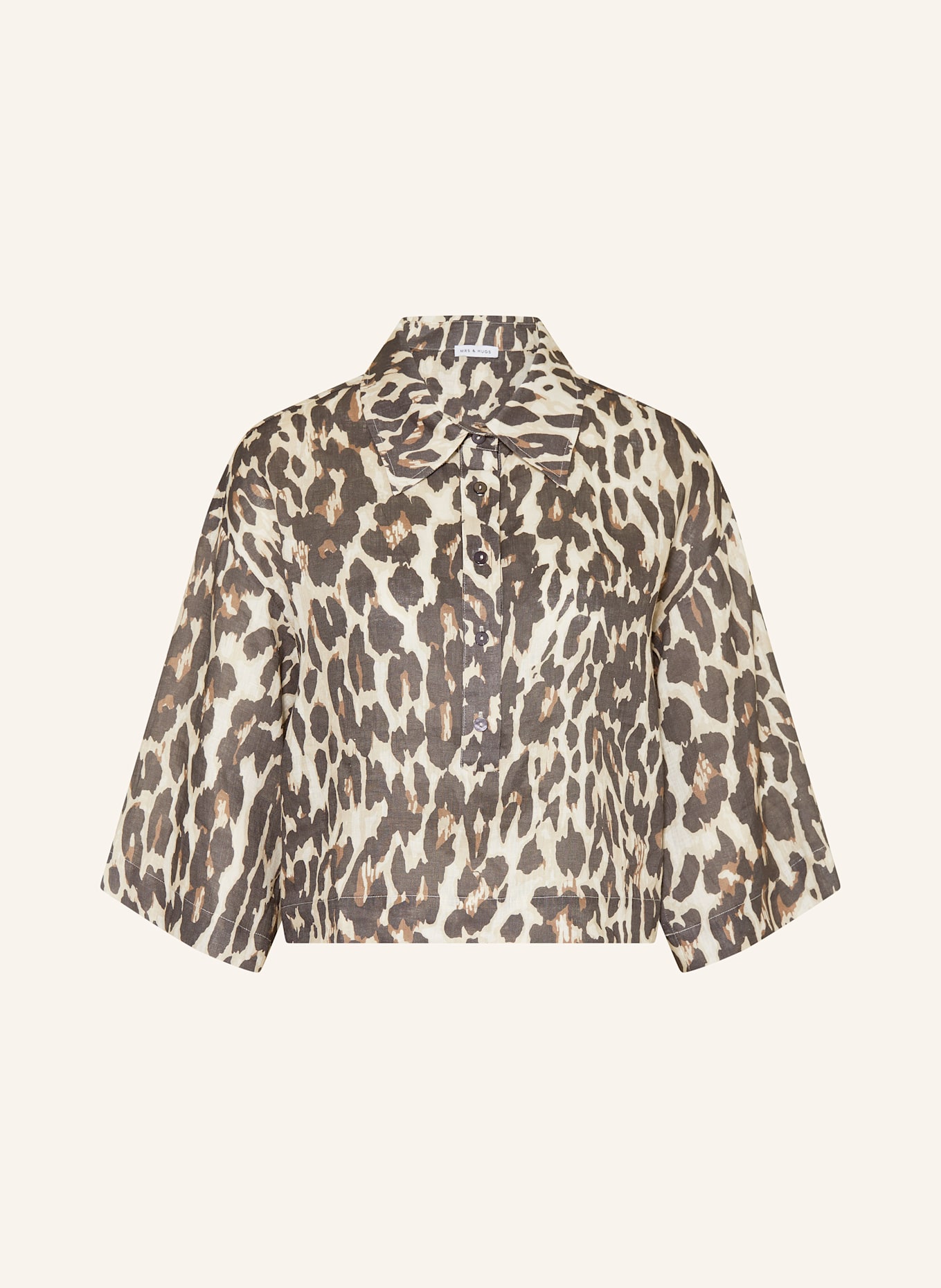 Льняная блузка-рубашка Mrs & Hugs, мультиколор
Льняная блузка-рубашка Mrs & Hugs, мультиколор
