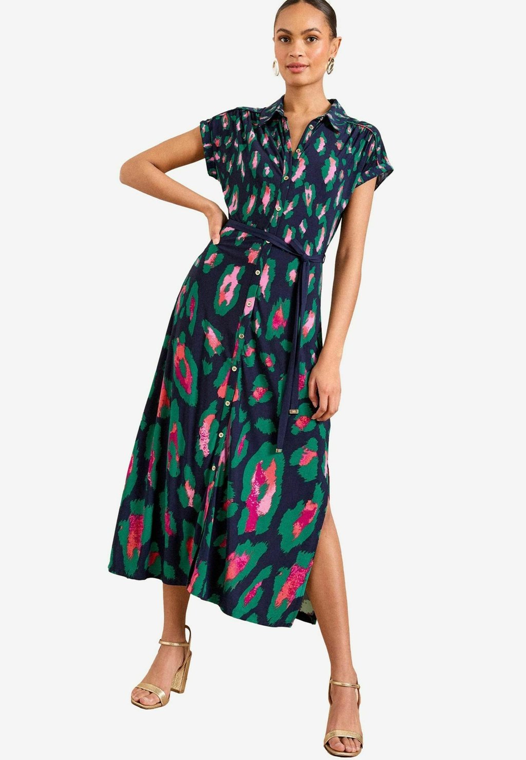 Платье-рубашка Love & Roses, мультиколор
Платье-рубашка Love & Roses, мультиколор