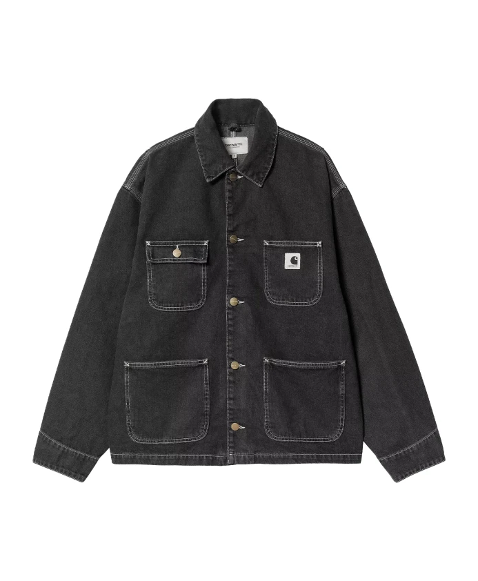 Черная каменная рабочая куртка Carhartt Wip, черный
Черная каменная рабочая куртка Carhartt Wip, черный