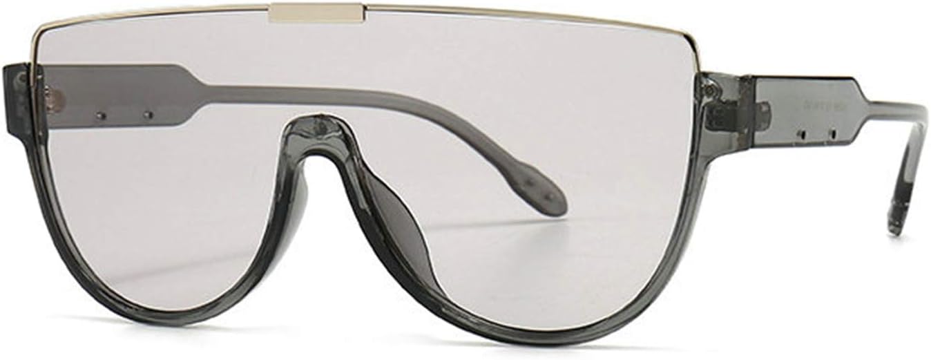 Солнцезащитные очки COTIA в стиле панк с полуободковой оправой большого размера для мужчин, цельные линзы, стильные металлические вставки, солнцезащитные очки для женщин, Gray
Солнцезащитные очки COTIA в стиле панк с полуободковой оправой большого размера для мужчин, цельные линзы, стильные металлические вставки, солнцезащитные очки для женщин, Gray