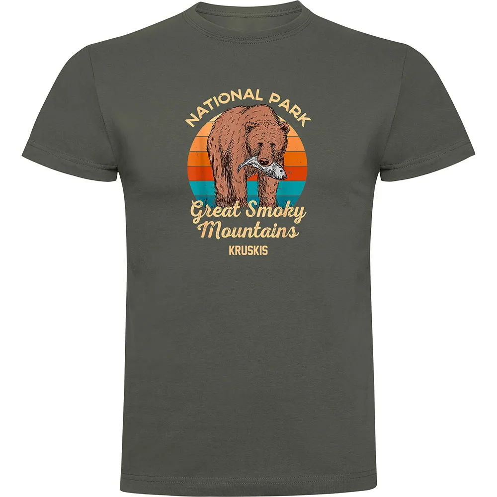 Футболка с коротким рукавом Kruskis Great Smoky Mountains, зеленый
Футболка с коротким рукавом Kruskis Great Smoky Mountains, зеленый