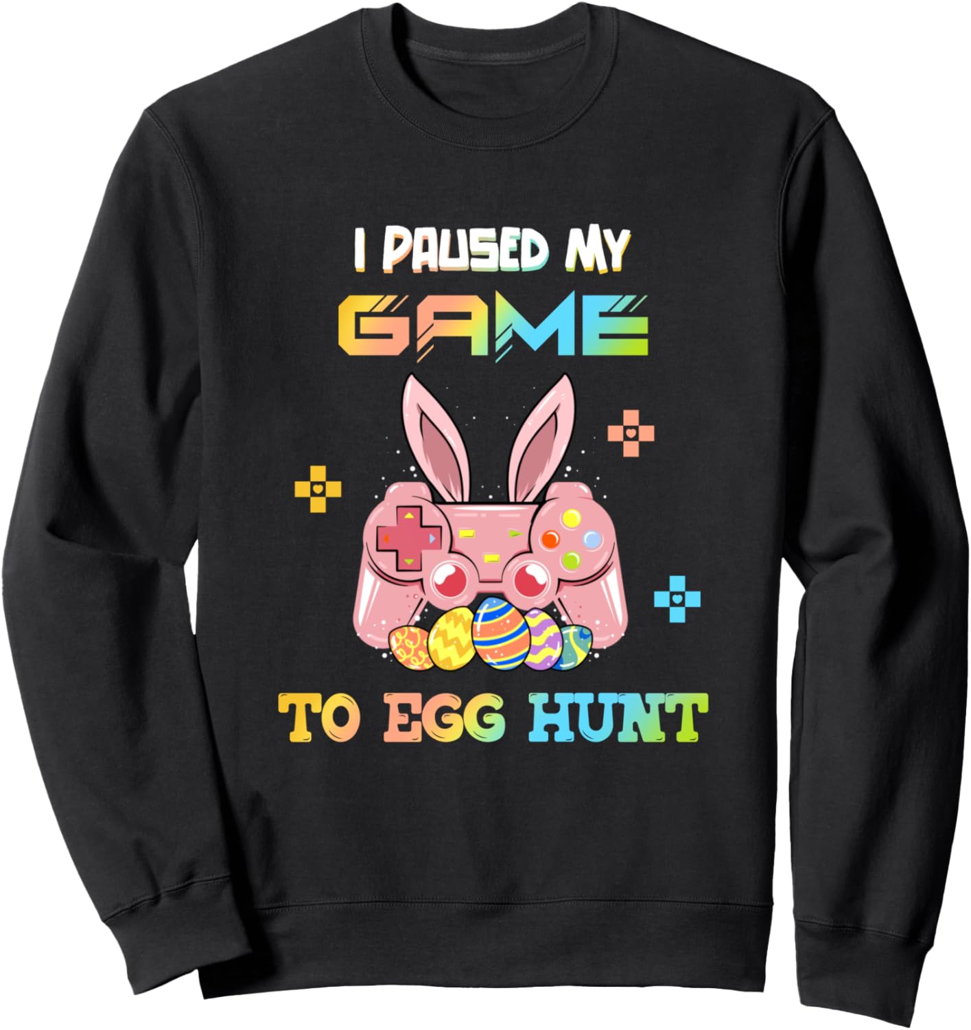 Я поставил игру на паузу, чтобы поискать пасхальные яйца. Забавная пасхальная толстовка для мальчиков и детей Happy Easter Outfits, черный
Я поставил игру на паузу, чтобы поискать пасхальные яйца. Забавная пасхальная толстовка для мальчиков и детей Happy Easter Outfits, черный