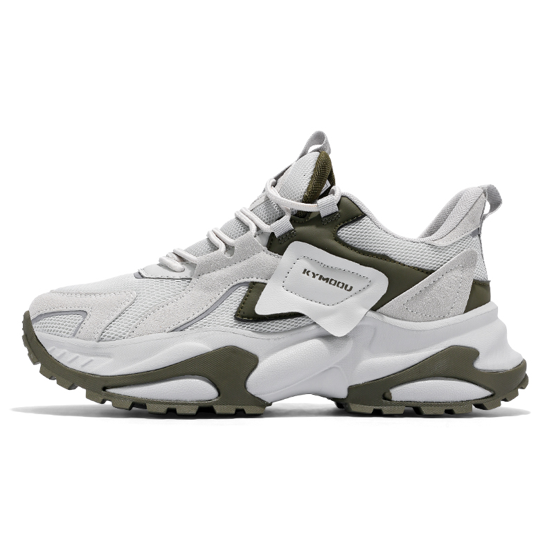 Амортизирующие, износостойкие, низкие повседневные туфли, мужские, серые TELENT, Gray 
Амортизирующие, износостойкие, низкие повседневные туфли, мужские, серые TELENT, Gray