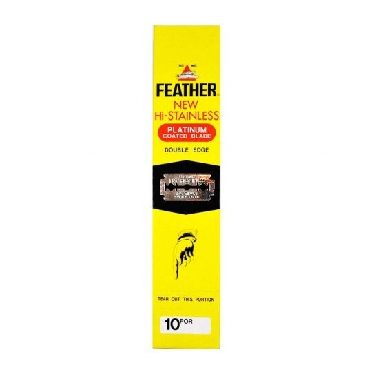 Лезвия для бритвы Feather New Hi-Stainless 200 шт.
Лезвия для бритвы Feather New Hi-Stainless 200 шт.