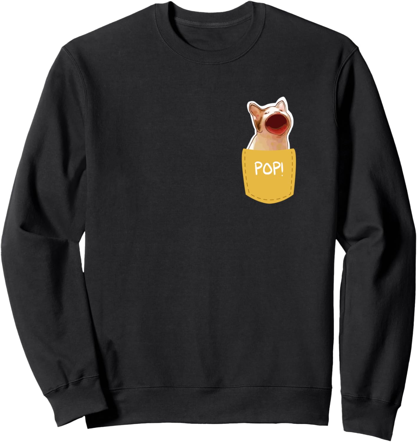 Забавная толстовка с мемом Pocket Pop Cat Memes You Can'T Live Without, черный
Забавная толстовка с мемом Pocket Pop Cat Memes You Can'T Live Without, черный