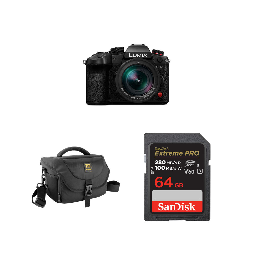 Беззеркальная камера Panasonic Lumix GH7 Mirrorless Camera with 12-60mm f/2.8-4 Lens
Беззеркальная камера Panasonic Lumix GH7 Mirrorless Camera with 12-60mm f/2.8-4 Lens