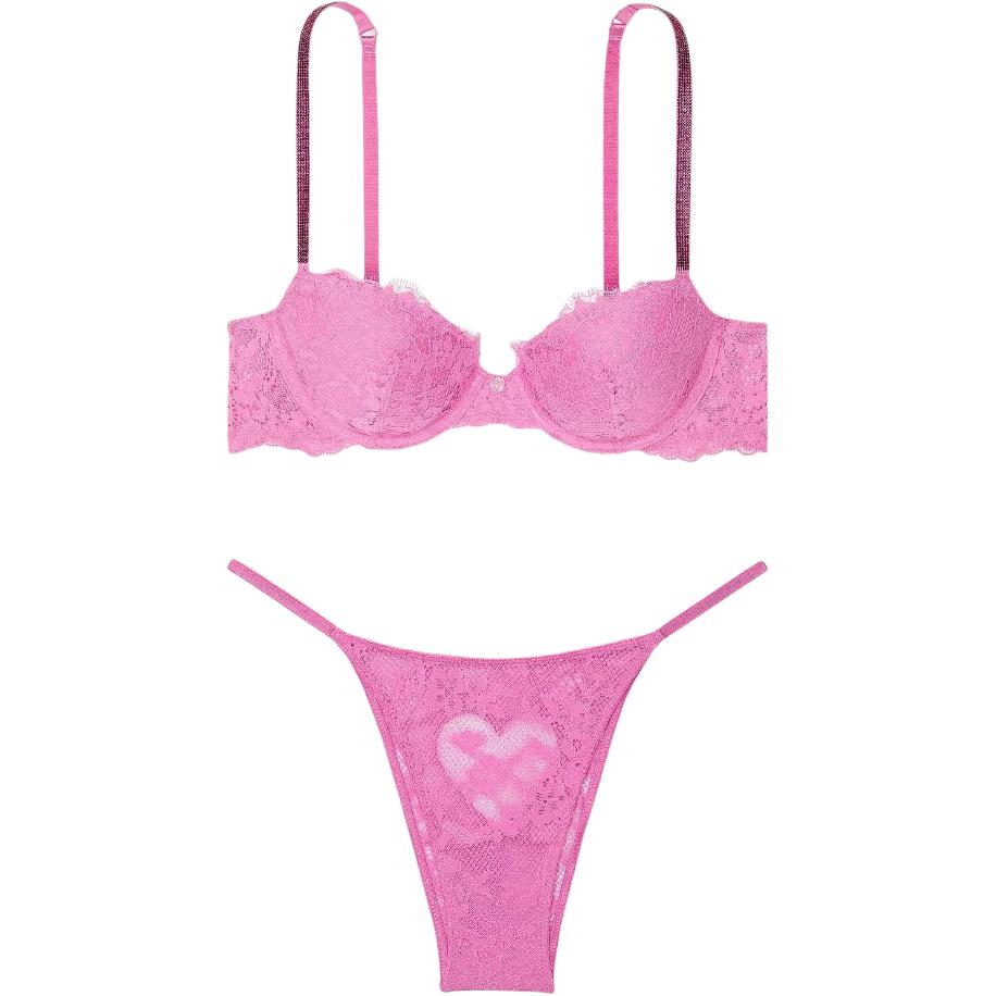 Victoria's Secret Женский комплект нижнего белья розовый
Victoria's Secret Женский комплект нижнего белья розовый