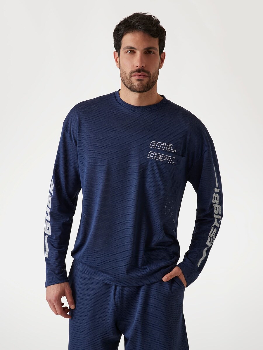 Рубашка GUESS, темно-синий 
Рубашка GUESS, темно-синий