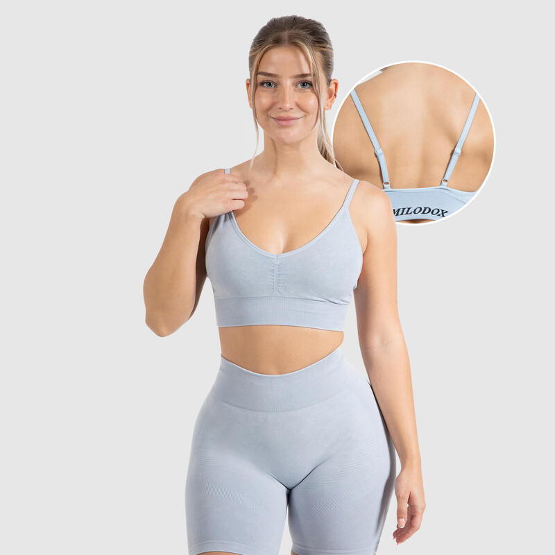 Спортивный бюстгальтер Smilodox, светло-синий
Спортивный бюстгальтер Smilodox, светло-синий