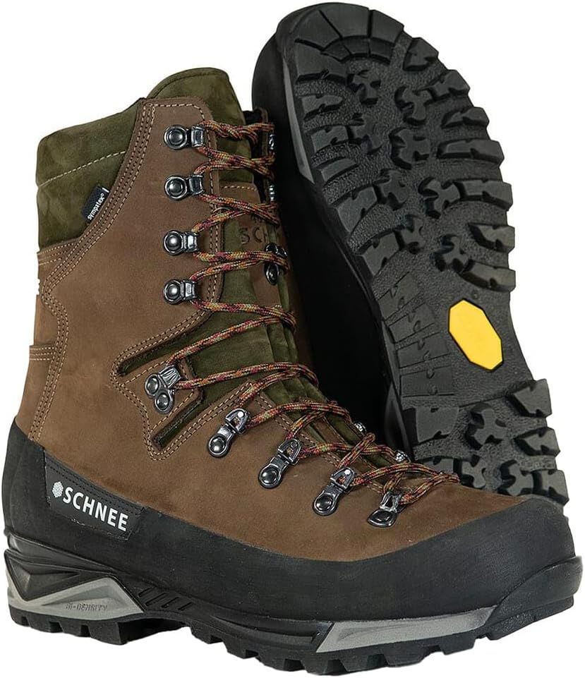 Мужские охотничьи ботинки SCHNEE Beartooth, 400 г утеплителя, водонепроницаемые, с 23 см кожаным верхом Schnee'S, коричневый
Мужские охотничьи ботинки SCHNEE Beartooth, 400 г утеплителя, водонепроницаемые, с 23 см кожаным верхом Schnee'S, коричневый