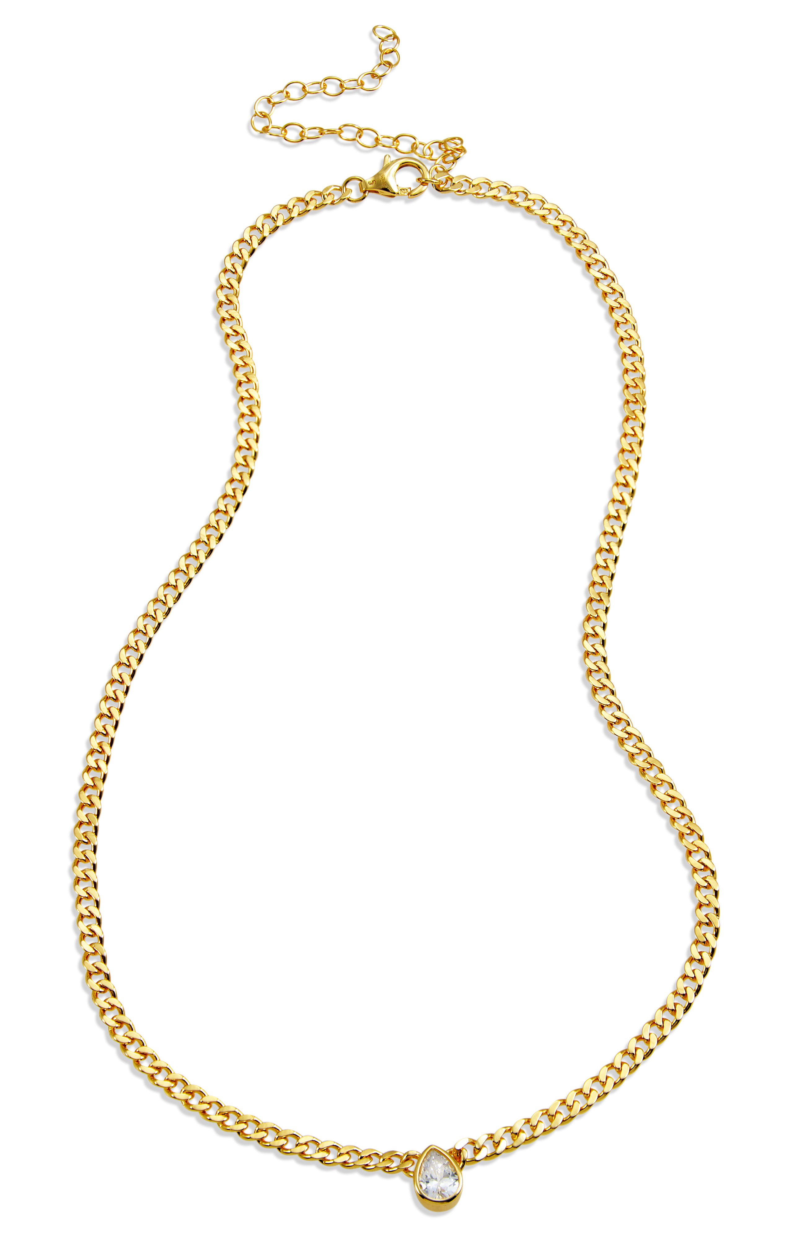 Ожерелье 18k Gold Pl. Pear CZ Neck. Savvy Cie Jewels, желтый
Ожерелье 18k Gold Pl. Pear CZ Neck. Savvy Cie Jewels, желтый