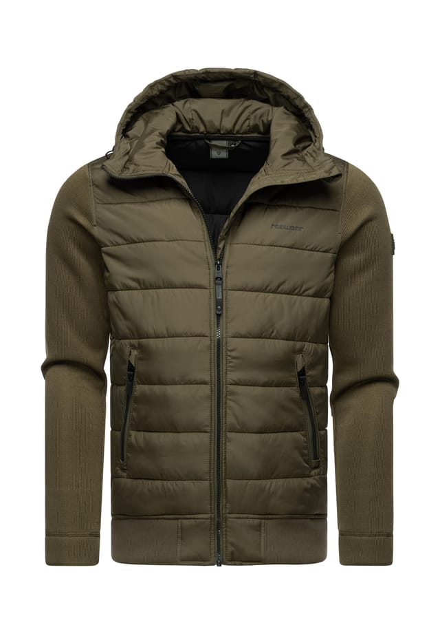 Стеганая куртка Hallmar с капюшоном Ragwear, зеленый
Стеганая куртка Hallmar с капюшоном Ragwear, зеленый