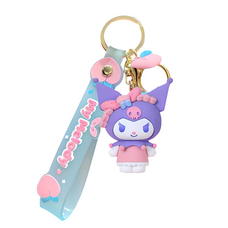 Sanrio Кулон Hello Kitty My Melody из ПВХ унисекс, Kuromi
Sanrio Кулон Hello Kitty My Melody из ПВХ унисекс, Kuromi