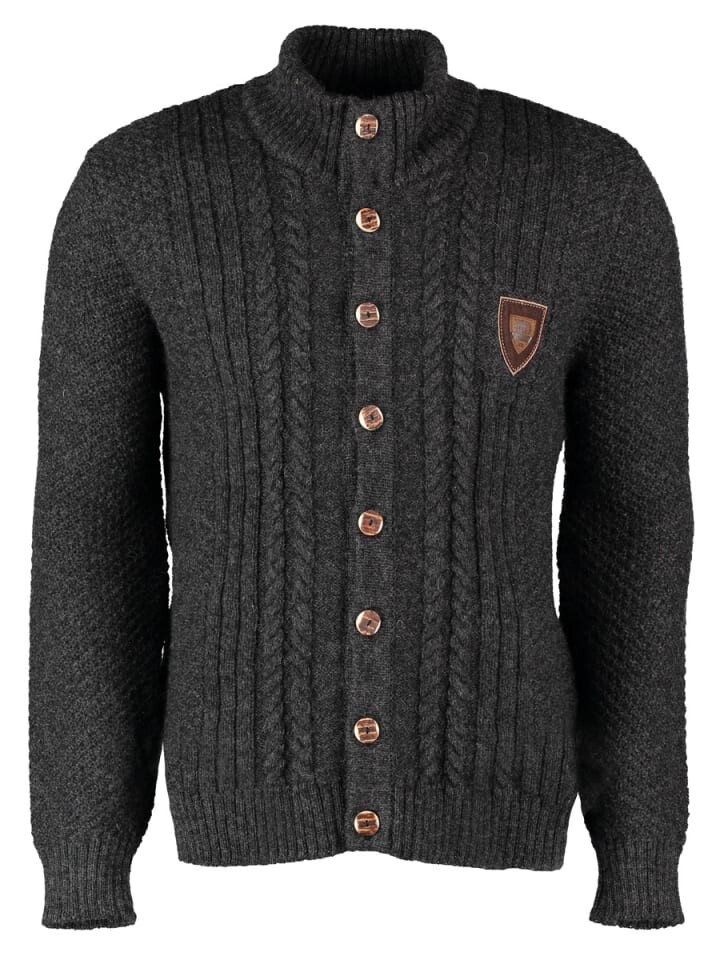 Кардиган OS-Trachten Strickjacke Fenari, антрацит
Кардиган OS-Trachten Strickjacke Fenari, антрацит