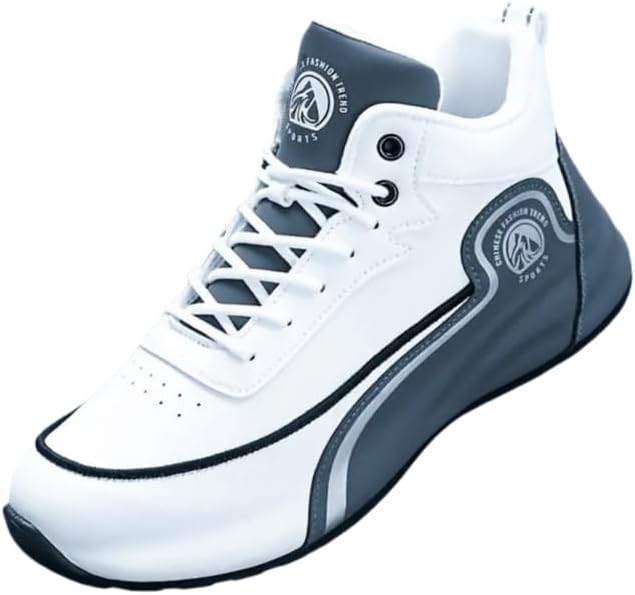 Мужские повседневные спортивные кроссовки HoaloX, амортизирующие и дышащие, износостойкие кроссовки с толстой подошвой для скейтборда, серый
Мужские повседневные спортивные кроссовки HoaloX, амортизирующие и дышащие, износостойкие кроссовки с толстой подошвой для скейтборда, серый