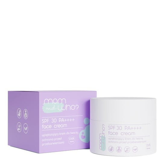 Украшающий крем для лица SPF 30, защищающий от обесцвечивания, 50 мл Mom And Who, Mom and Who 
Украшающий крем для лица SPF 30, защищающий от обесцвечивания, 50 мл Mom And Who, Mom and Who