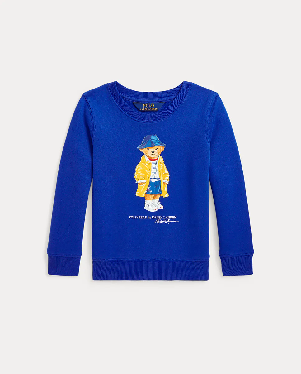 Толстовка без капюшона для девочек с изображением медведя Polo Bear Polo Ralph Lauren, синий
Толстовка без капюшона для девочек с изображением медведя Polo Bear Polo Ralph Lauren, синий