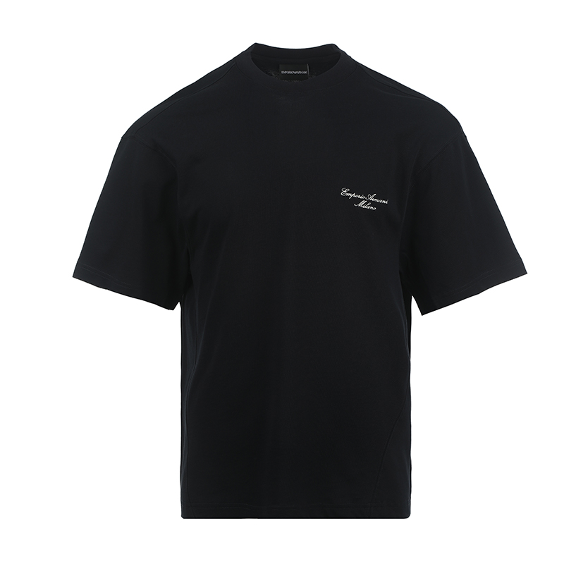 Футболка с вышитым логотипом EMPORIO ARMANI, темно-синий
Футболка с вышитым логотипом EMPORIO ARMANI, темно-синий