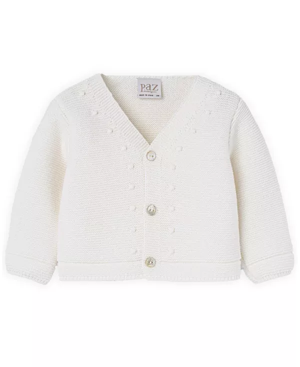 Детский кардиган для мальчиков. Paz Rodriguez, белый
Детский кардиган для мальчиков. Paz Rodriguez, белый