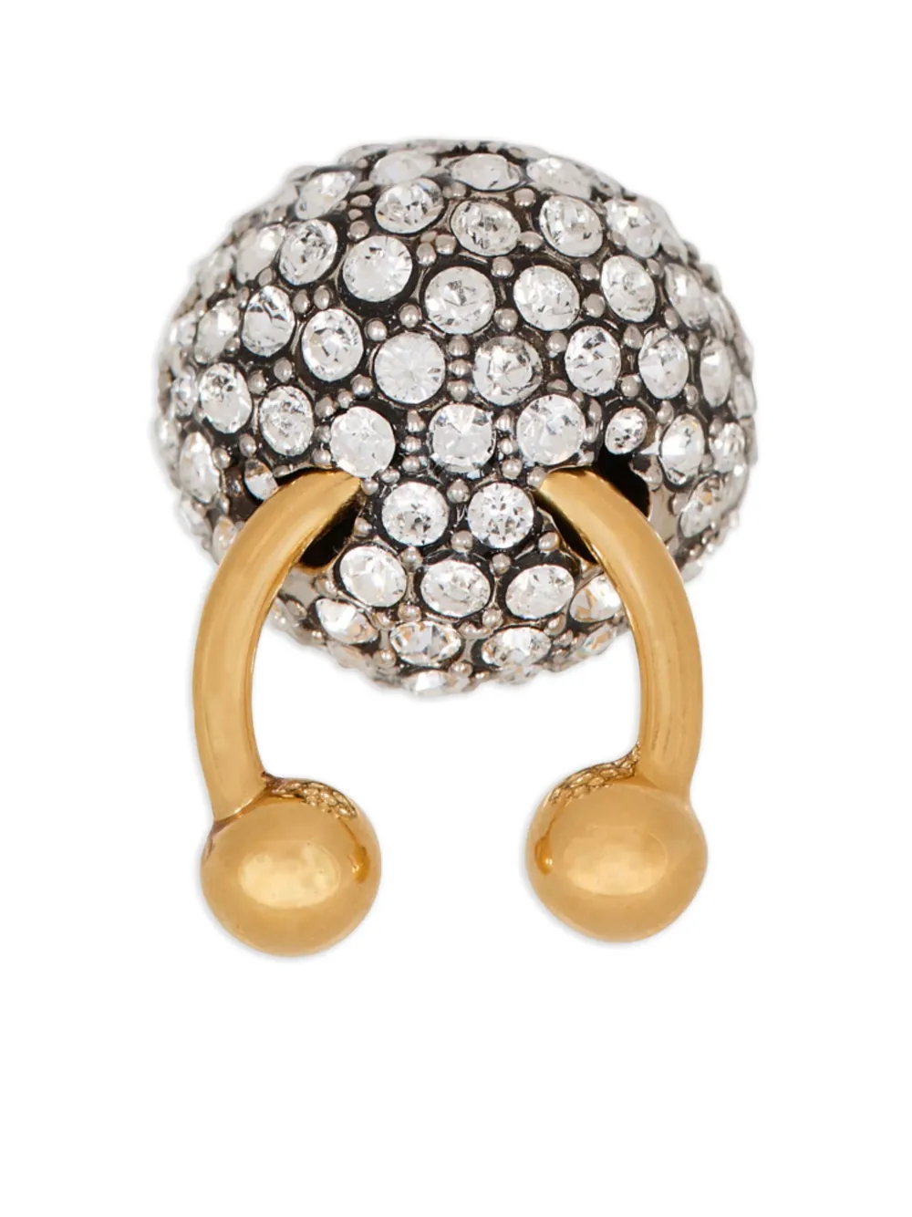 Кольцо со стразами Balmain, серебристый
Кольцо со стразами Balmain, серебристый