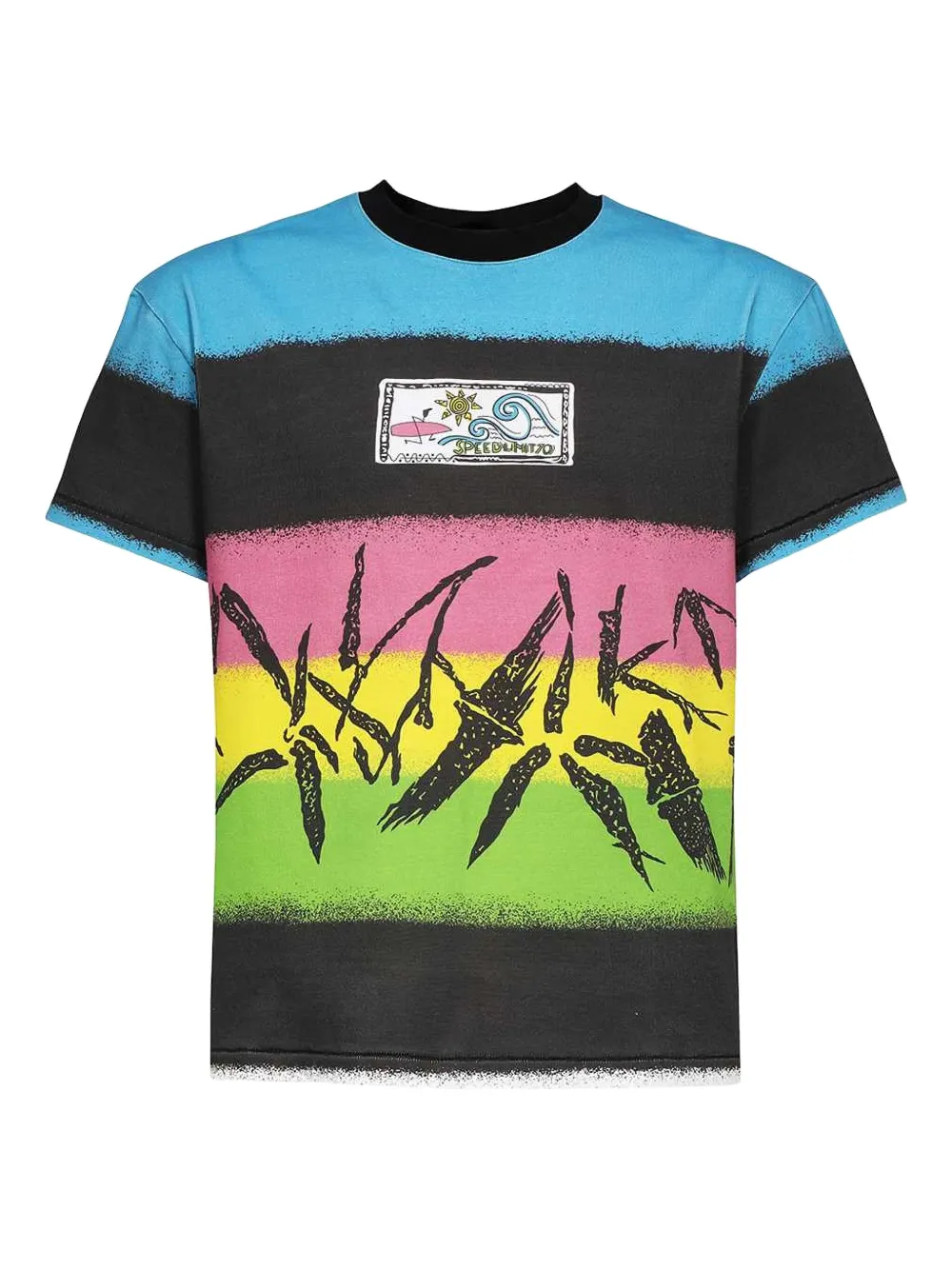 Полосатая хлопковая футболка Who Decides War, черный
Полосатая хлопковая футболка Who Decides War, черный