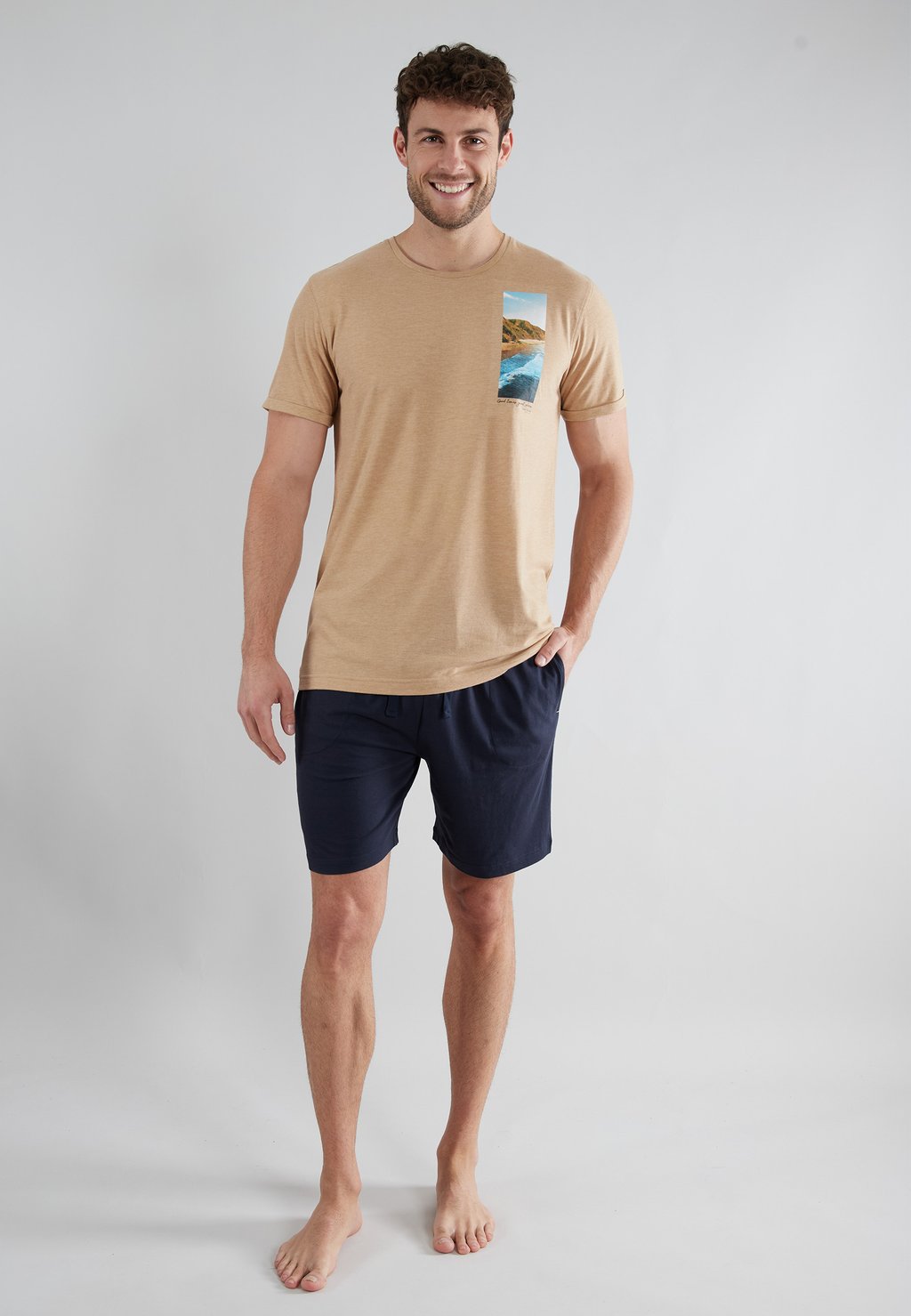 Пижама SET - Pyjama set TOM TAILOR, бежевый
Пижама SET - Pyjama set TOM TAILOR, бежевый