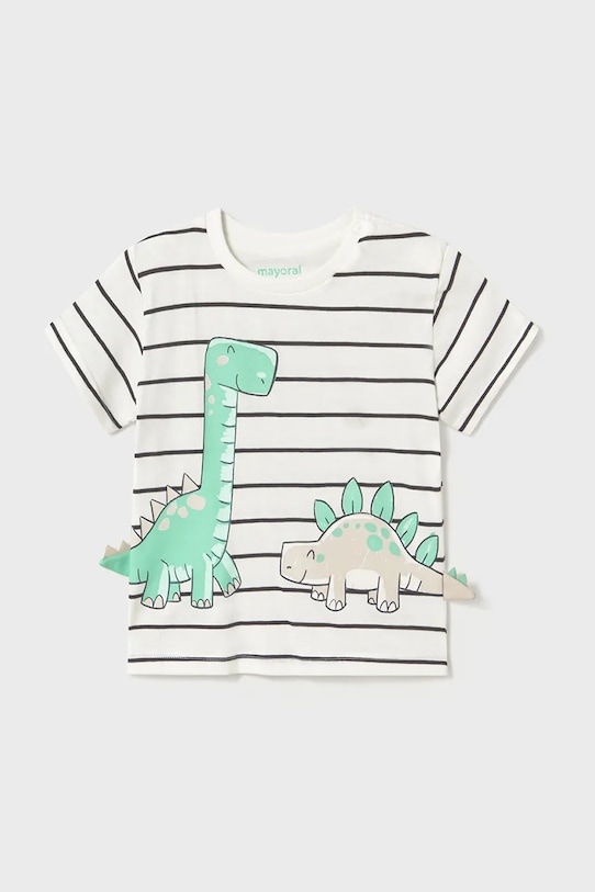 Детская хлопковая футболка Mayoral, бежевый
Детская хлопковая футболка Mayoral, бежевый