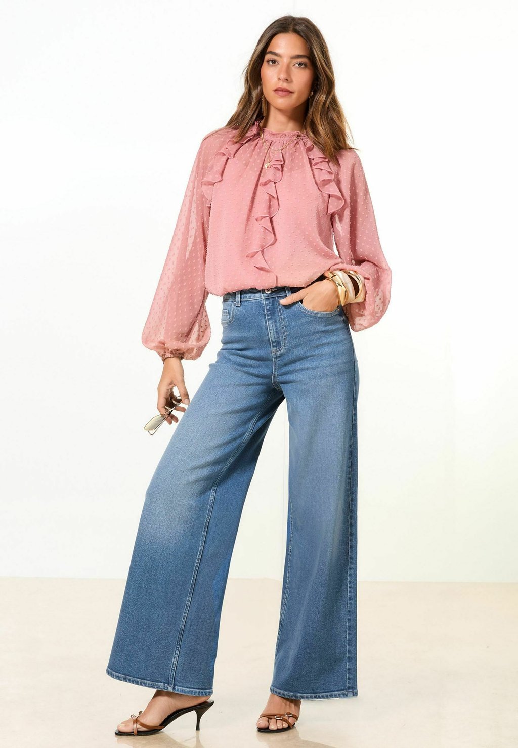 Джинсы свободного кроя Lipsy, синий
Джинсы свободного кроя Lipsy, синий