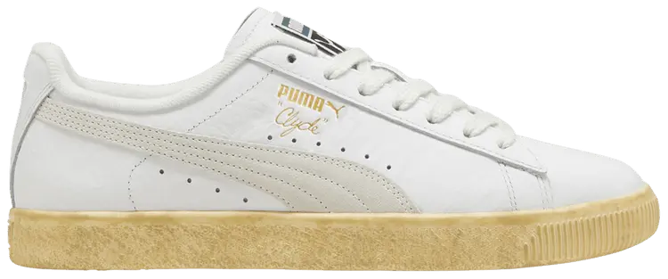 Кроссовки Puma Clyde 'Vintage - White', белый
Кроссовки Puma Clyde 'Vintage - White', белый