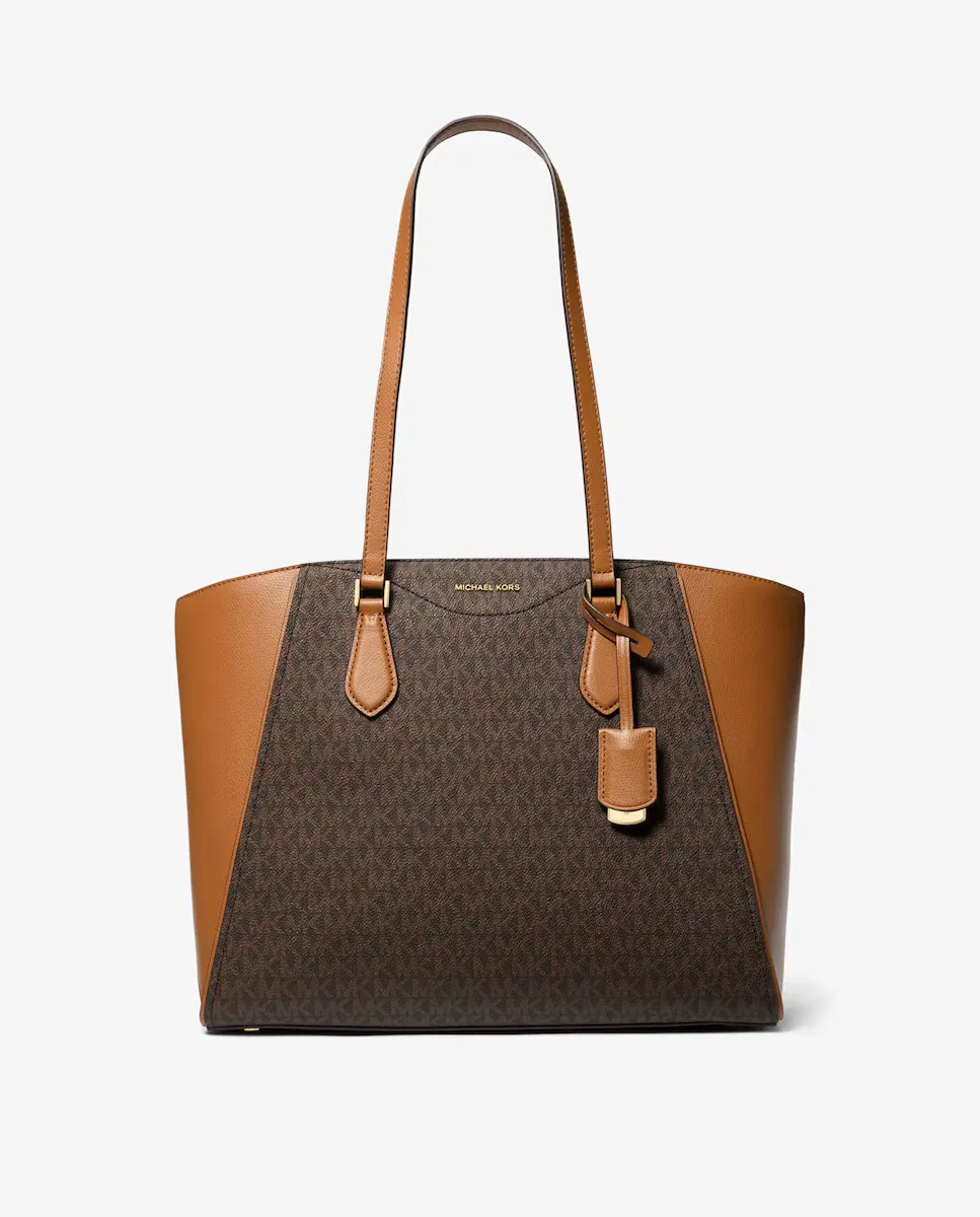 Сумка-тоут через плечо Taryn с принтом логотипа Michael Michael Kors, темно-коричневый
Сумка-тоут через плечо Taryn с принтом логотипа Michael Michael Kors, темно-коричневый