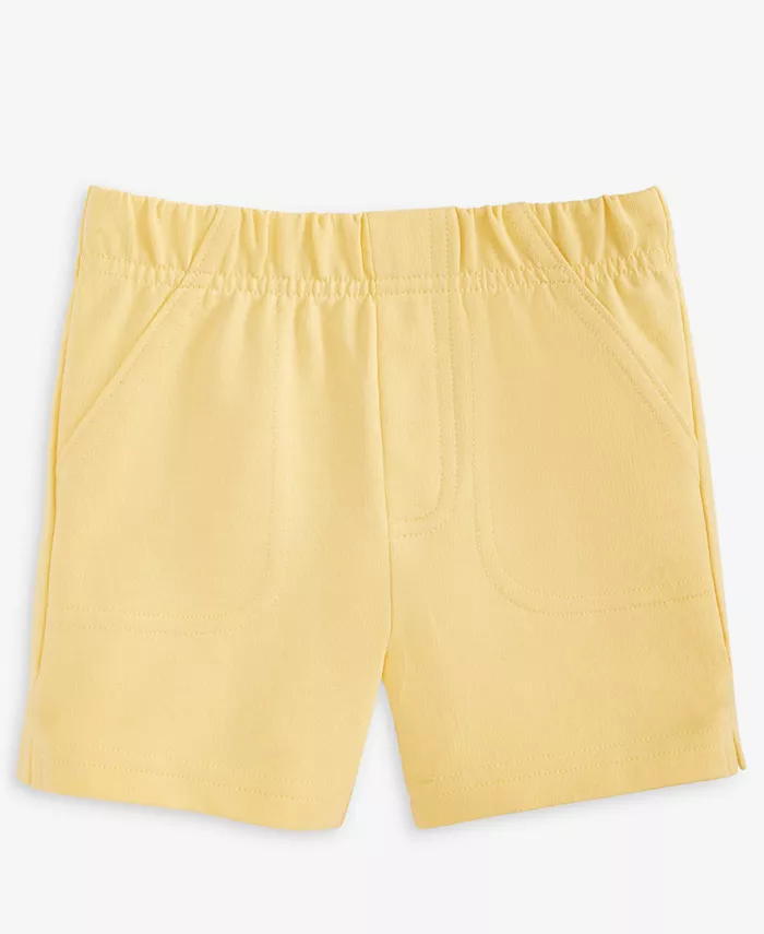Шорты для мальчиков из велюрового трикотажа First Impressions, желтый
Шорты для мальчиков из велюрового трикотажа First Impressions, желтый