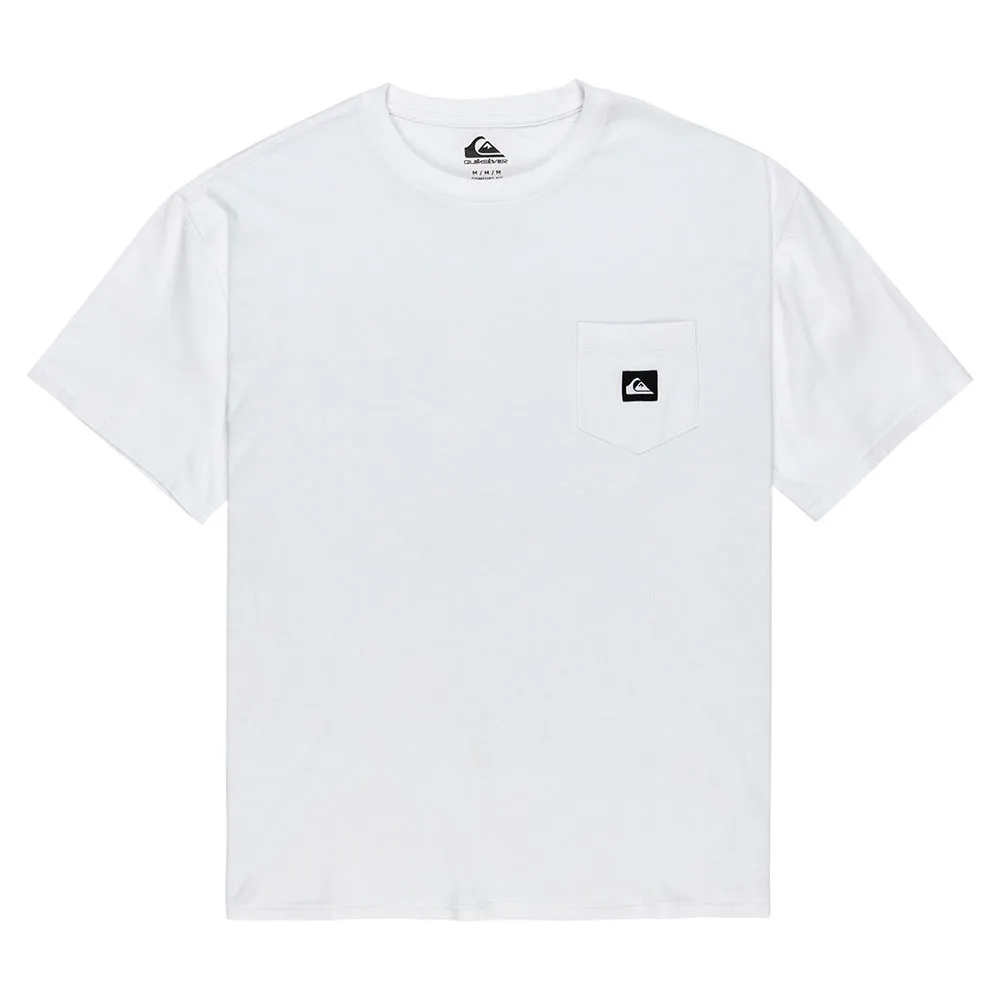 Футболка с коротким рукавом Quiksilver Salt Water Pocket, белый 
Футболка с коротким рукавом Quiksilver Salt Water Pocket, белый