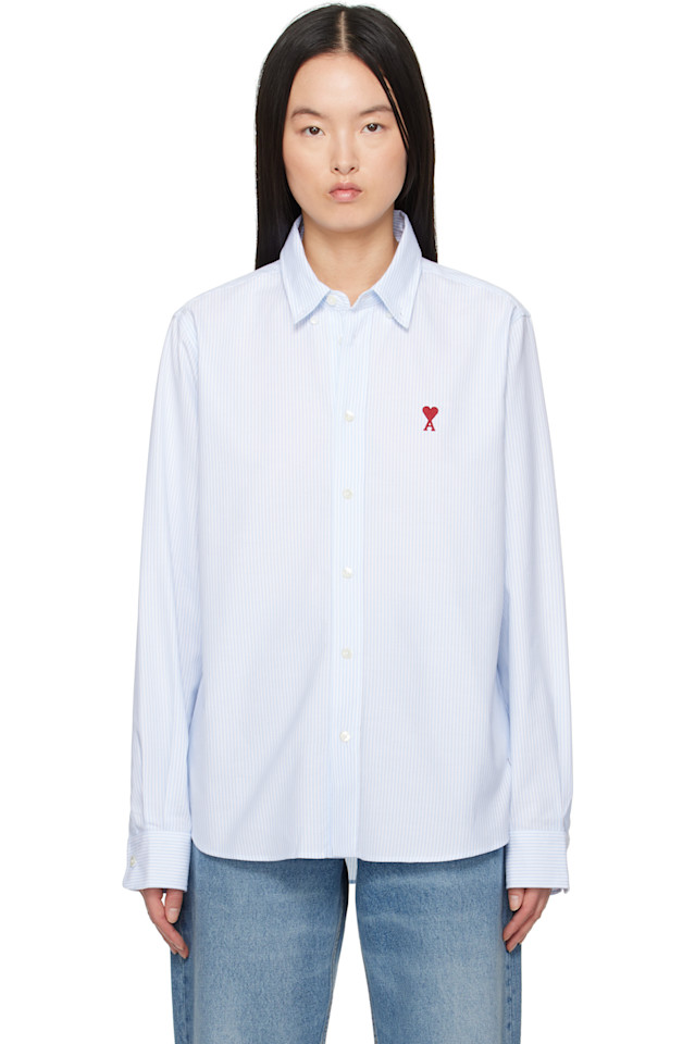 Хлопковая рубашка на пуговицах ami de coeur Ami Paris, мультиколор
Хлопковая рубашка на пуговицах ami de coeur Ami Paris, мультиколор