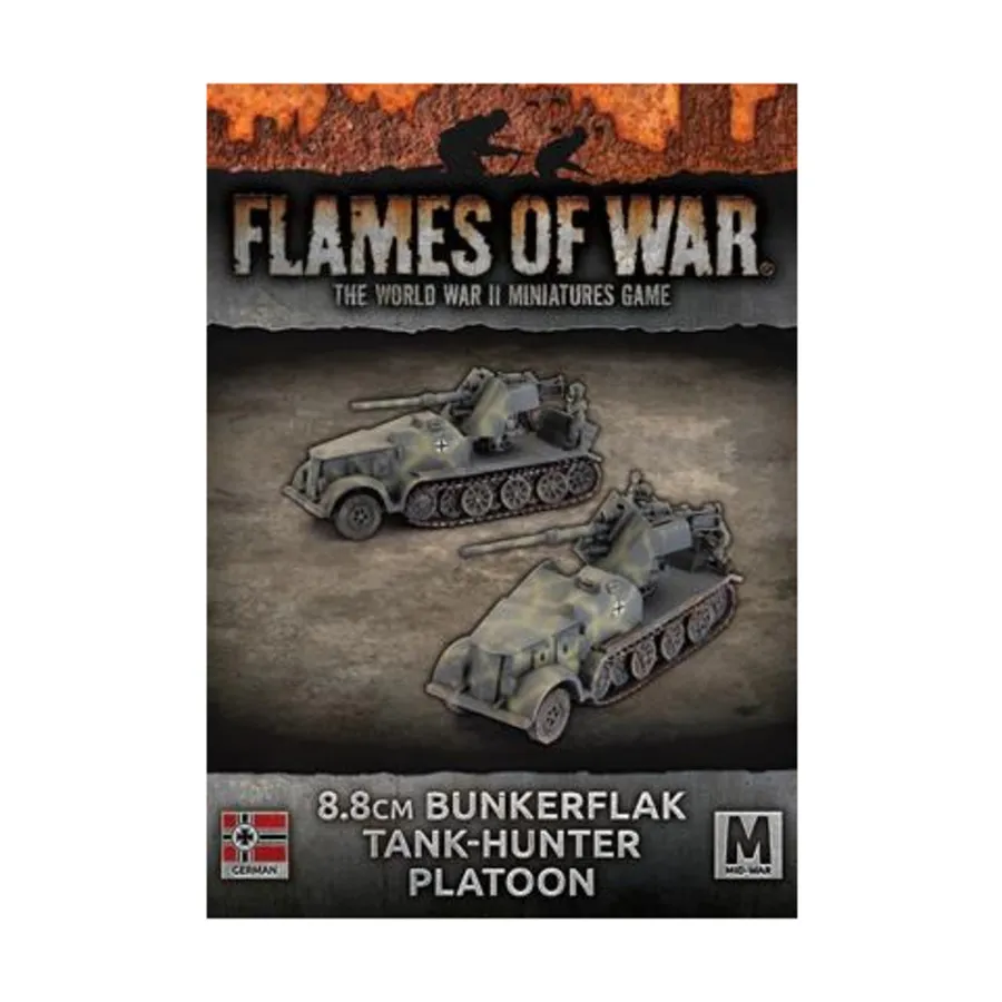 8,8-см бункерно-зенитный танко-охотничий взвод, Flames of War - WWII - German - Tanks (4th Edition)
8,8-см бункерно-зенитный танко-охотничий взвод, Flames of War - WWII - German - Tanks (4th Edition)