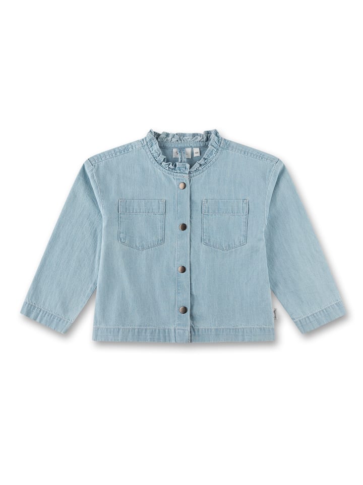 Рубашка с длинными рукавами синего цвета Sanetta
Рубашка с длинными рукавами синего цвета Sanetta