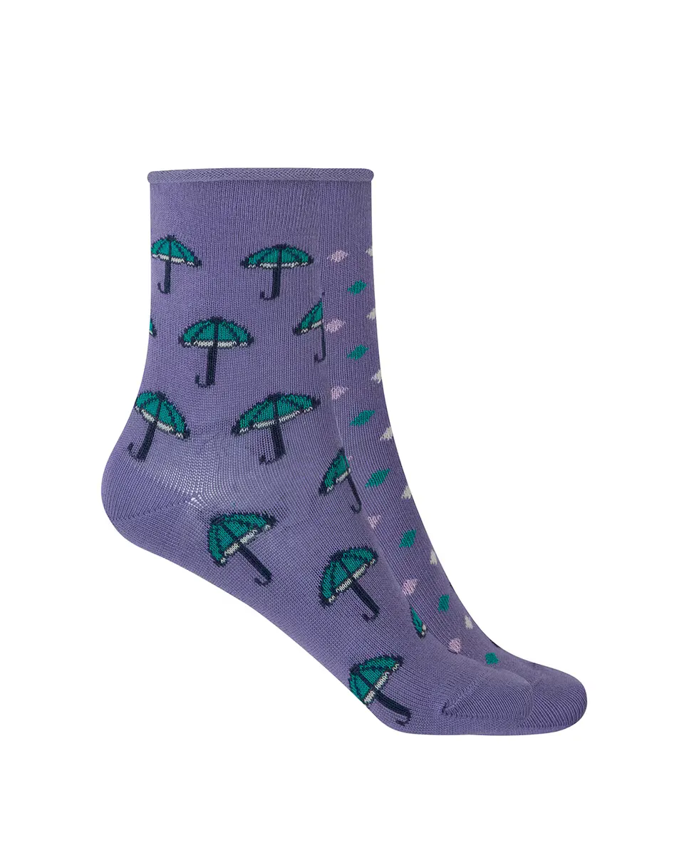 Комплект из 2 пар носков для девочек из модного хлопка с закатанными манжетами Punto Blanco, цвет Lila
Комплект из 2 пар носков для девочек из модного хлопка с закатанными манжетами Punto Blanco, цвет Lila