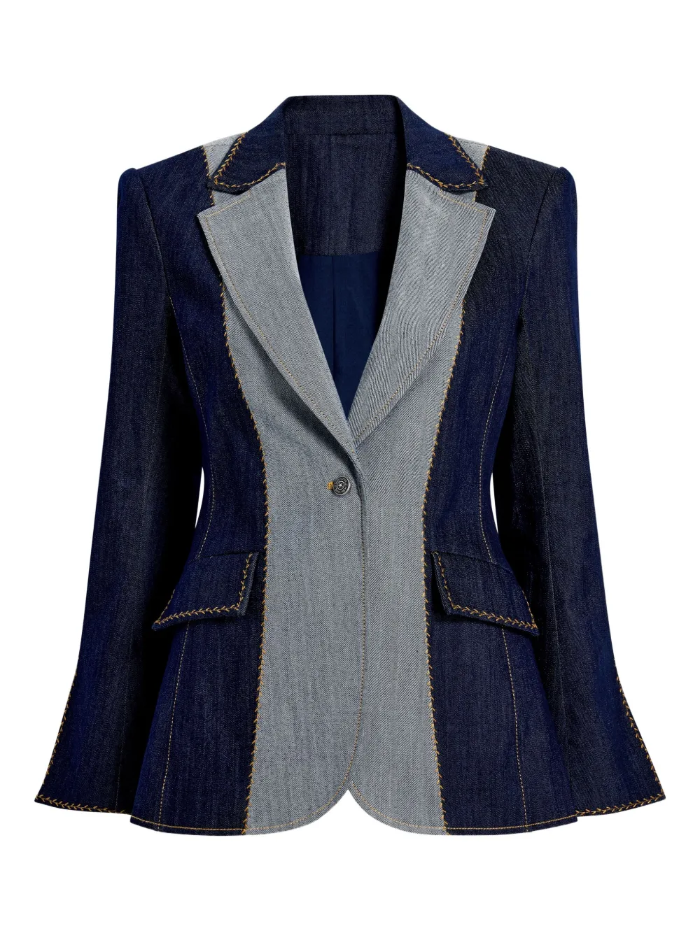 Джинсовая куртка Sallie с контрастными вставками Cinq A Sept, синий
Джинсовая куртка Sallie с контрастными вставками Cinq A Sept, синий