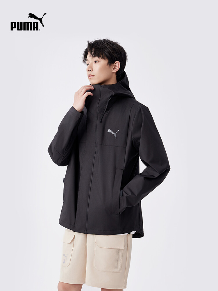 Куртка мужская на молнии Puma Outdoor с капюшоном, черный
Куртка мужская на молнии Puma Outdoor с капюшоном, черный