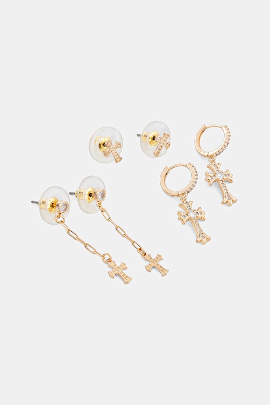 Набор из 3 серег Aldo, золотой
Набор из 3 серег Aldo, золотой