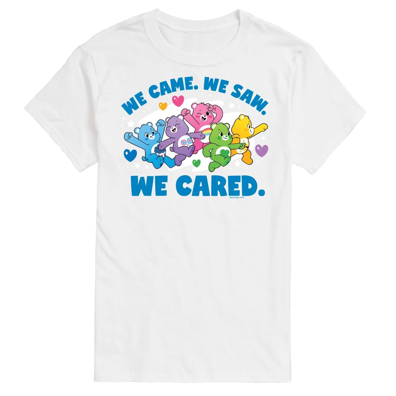 Футболка с рисунком Big & Tall Care Bears We Come We Saw We Care Bears Licensed Character, белый
Футболка с рисунком Big & Tall Care Bears We Come We Saw We Care Bears Licensed Character, белый