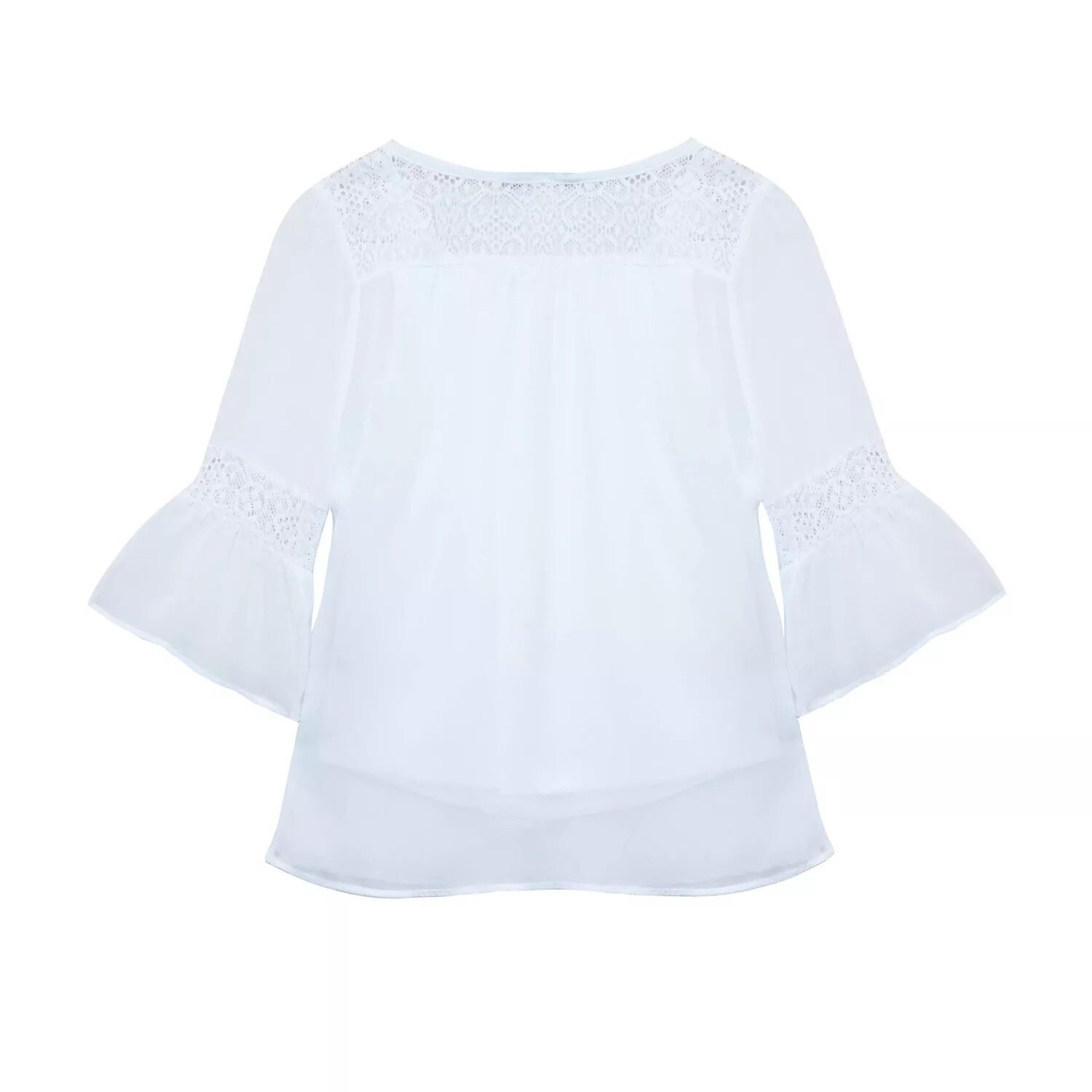 Кружевной топ с рукавами-колокольчиками IZ Byer для девочек 7–16 лет IZ Byer
Кружевной топ с рукавами-колокольчиками IZ Byer для девочек 7–16 лет IZ Byer