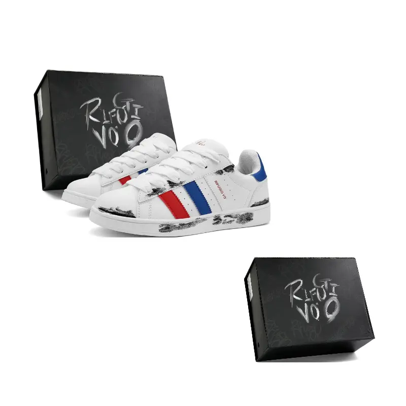 RIFUGIO VO' Антискользящие и износостойкие легкие низкие скейтерские кроссовки унисекс White Moonlight Distressed, цвет White Moonlight Distressed 
RIFUGIO VO' Антискользящие и износостойкие легкие низкие скейтерские кроссовки унисекс White Moonlight Distressed, цвет White Moonlight Distressed