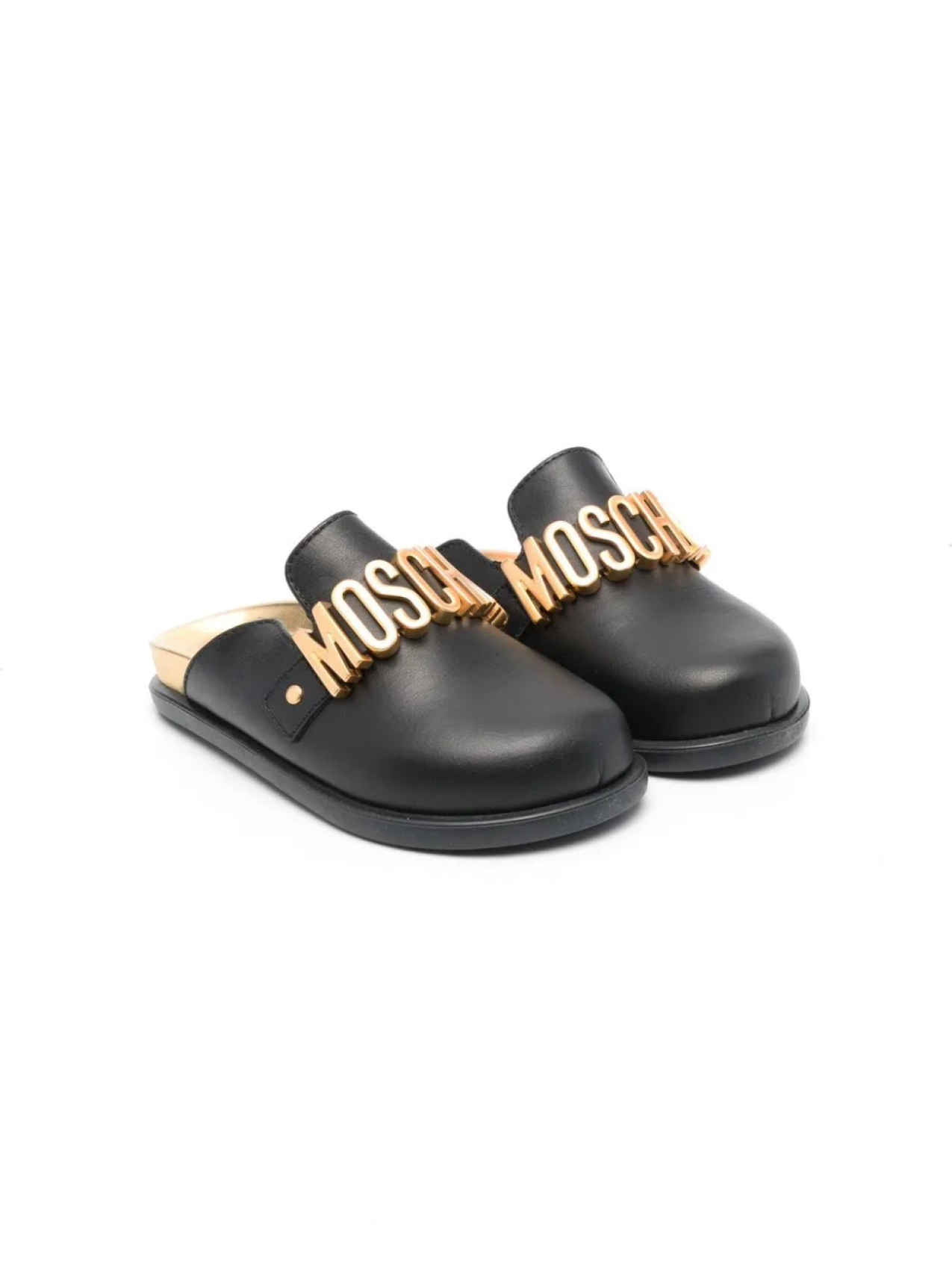 Moschino Kids сандалии с логотипом, черный
Moschino Kids сандалии с логотипом, черный